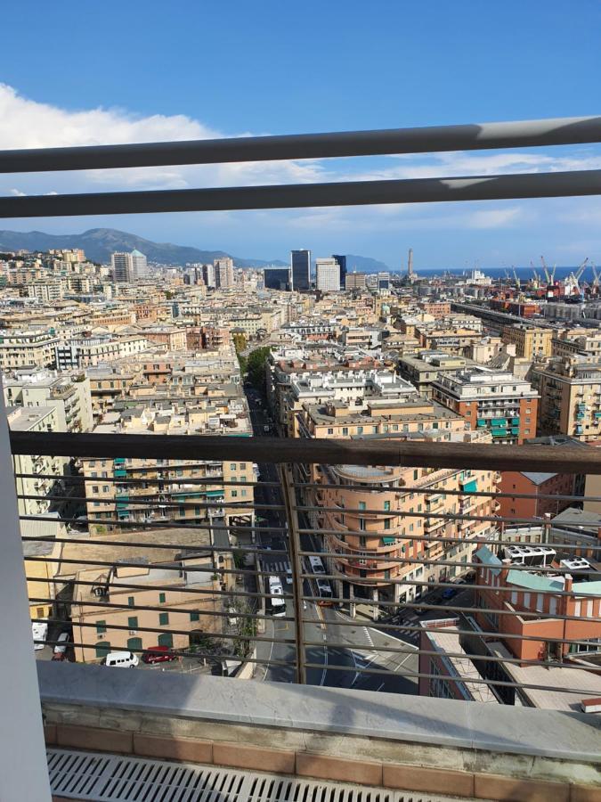 Attico Con Vista Su Genova Appartement Buitenkant foto