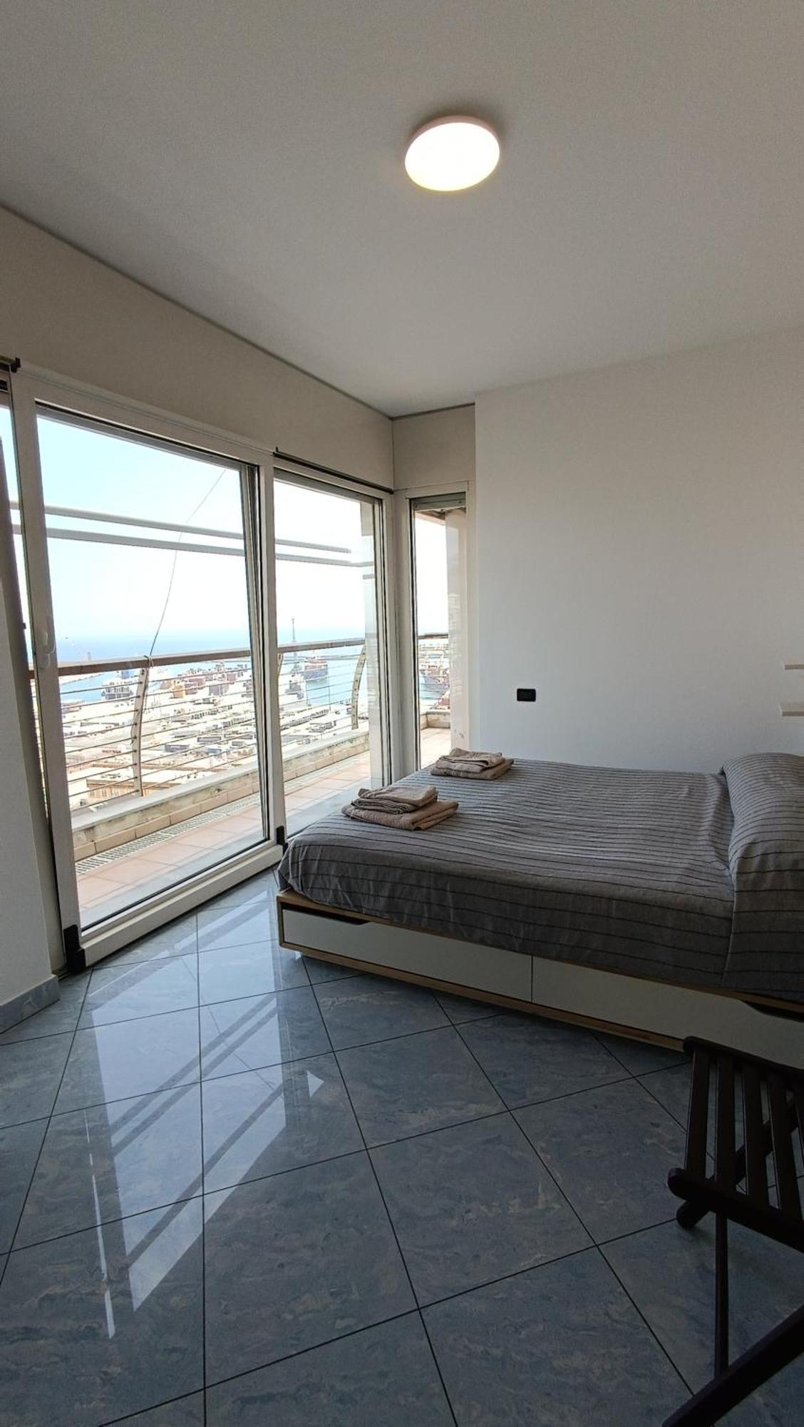 Attico Con Vista Su Genova Appartement Buitenkant foto